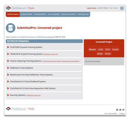 ProSTUD® Drywall Framing System