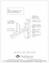 HDS Header to Multiple HDS Jambs
