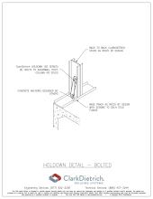 CD Holdown - Bolted