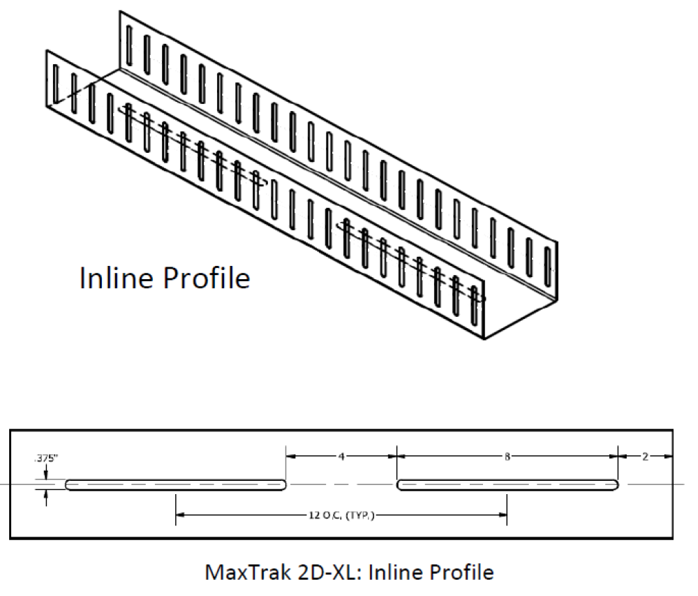MaxTrak 2D-XL - Inline Profile