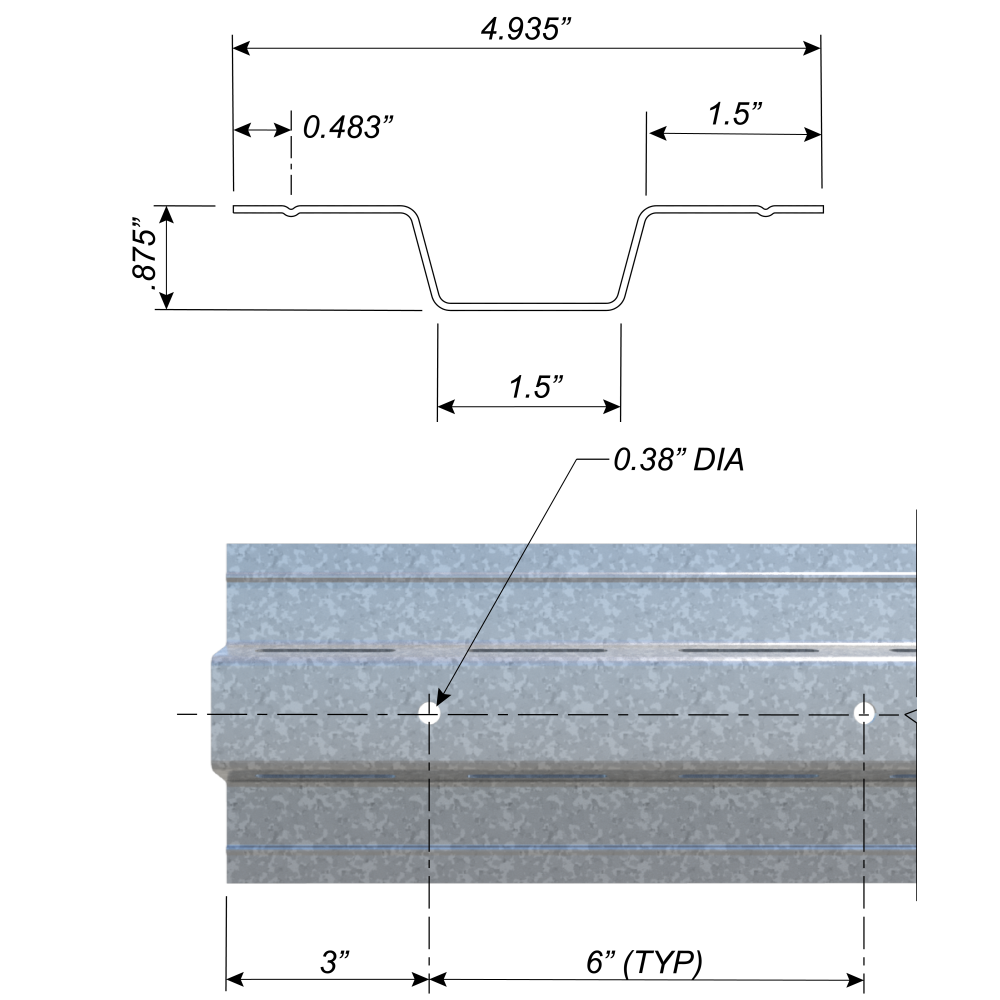 ProChannel Ci-Vert - Dims